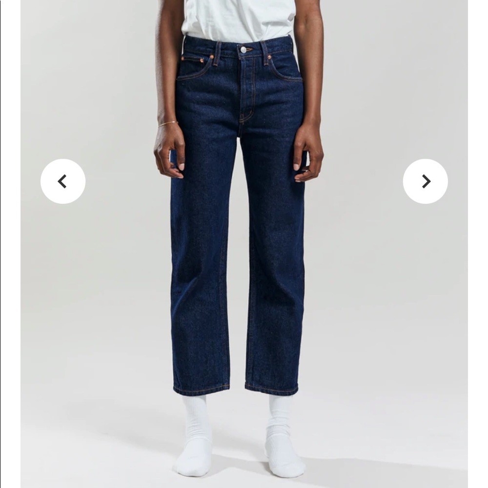 STILL HERE Tate Jeans in dark Blue size 24